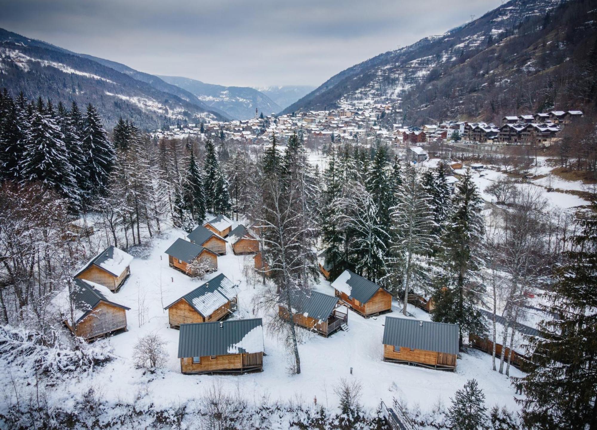 Hotel Huttopia Bozel En Vanoise Zewnętrze zdjęcie