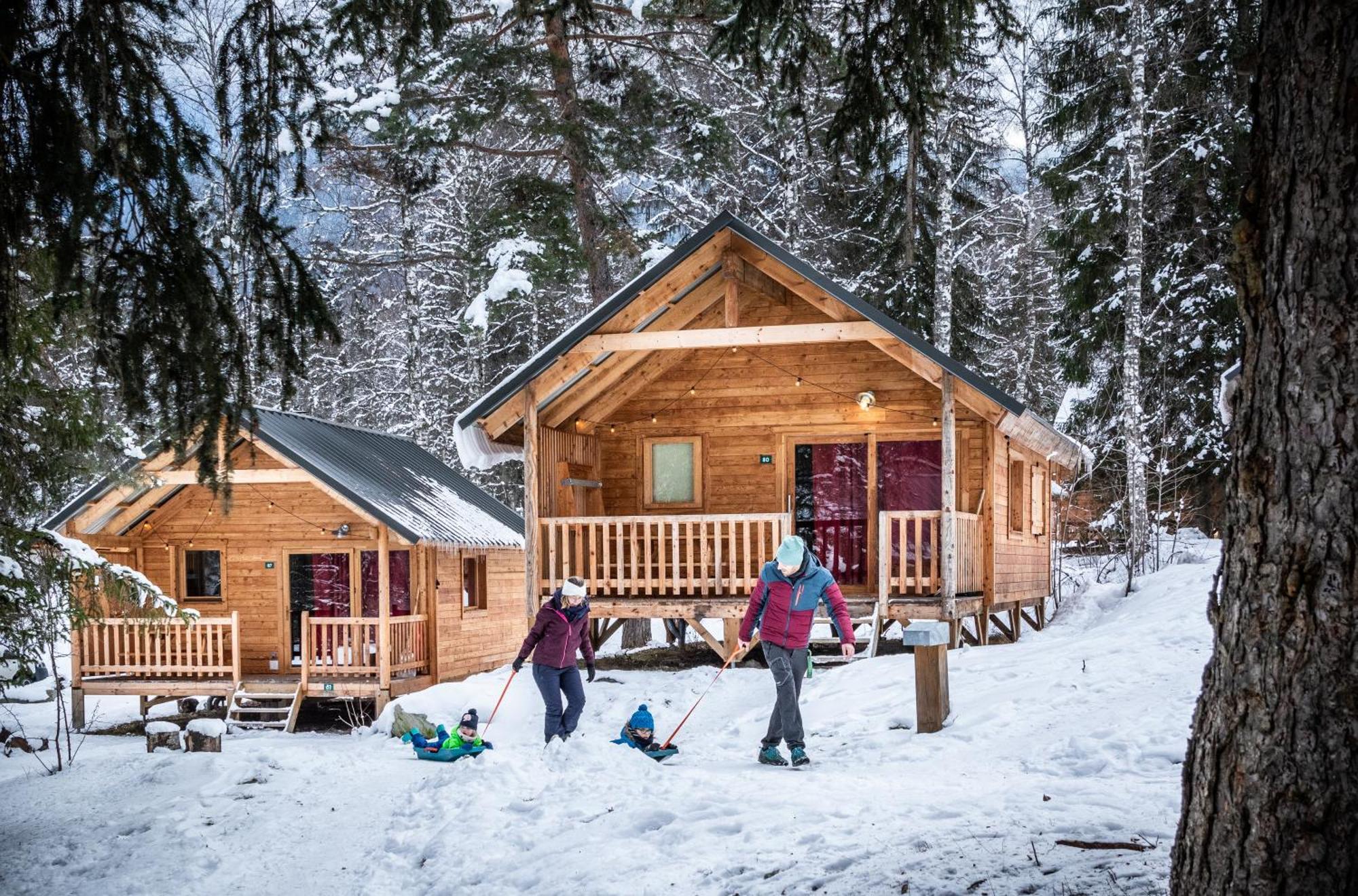 Hotel Huttopia Bozel En Vanoise Zewnętrze zdjęcie